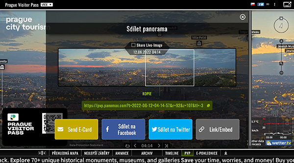 Jak sdílet NetRex Panomax