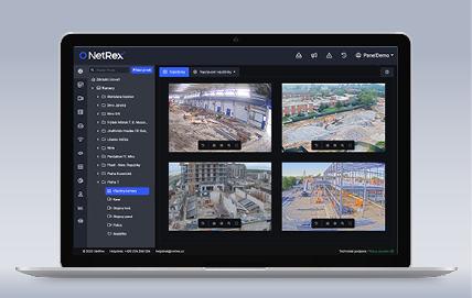 Netrex Monitor pro stavby